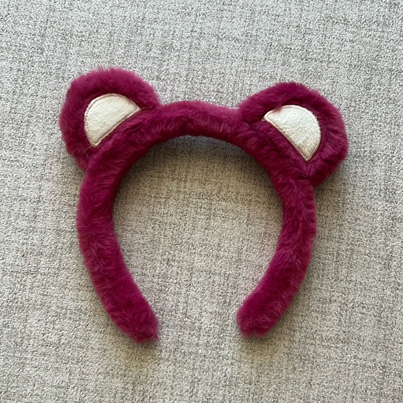 Pink Bear Headband - Picture 1 of 2